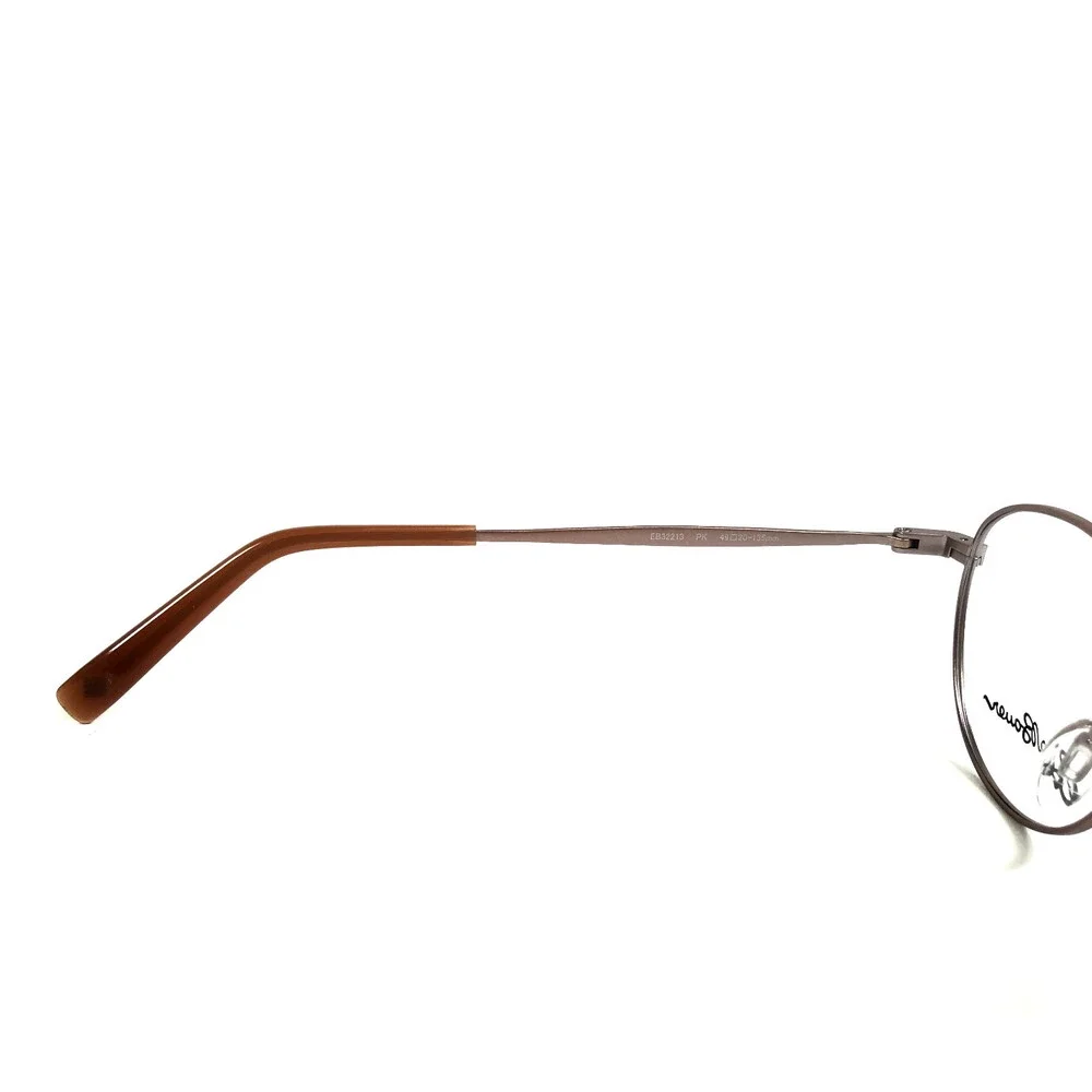Eddie Bauer Eyeglasses Frames EB32213 PK Pink Rose Gold Oval Wire Rim 49-20-135